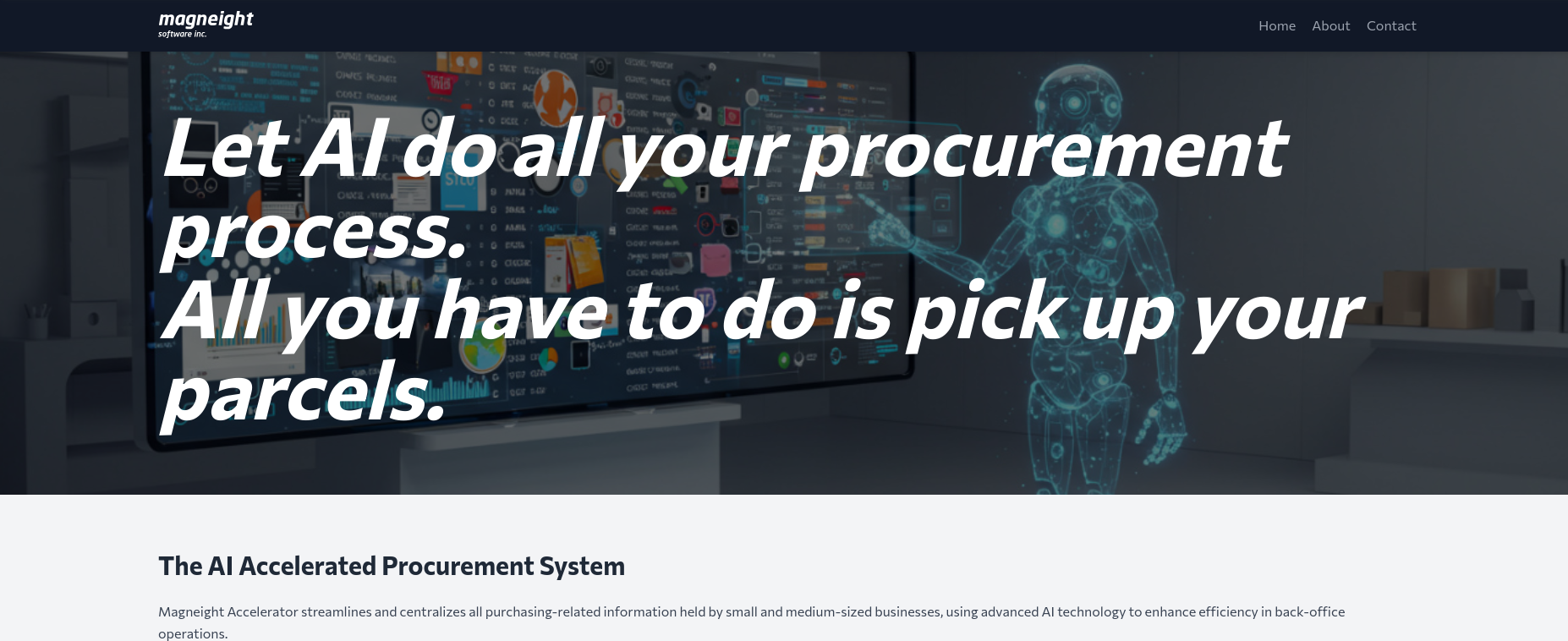 the company website